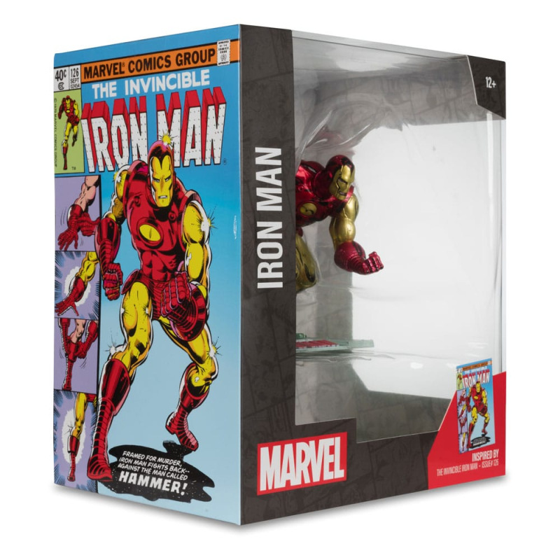 Marvel PVC Statue 1/10 Iron Man (The Invincible Iron Man #126) 11 cm 6