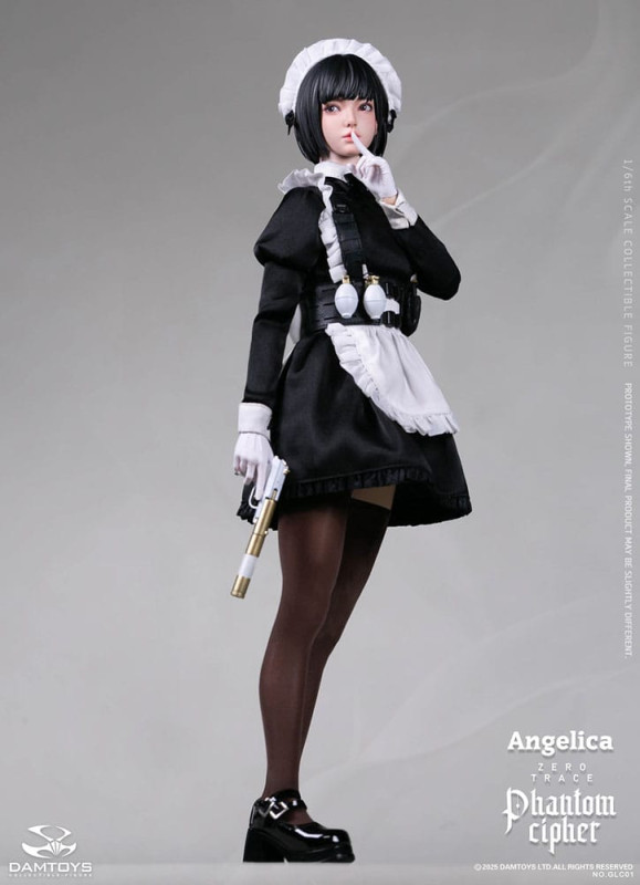 Phantom Cipher: Zero Trace Action Figure 1/6 Angelica 30 cm 9