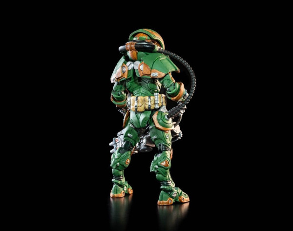 Cosmic Legions Actionfigur T.U.5.C.C. Heavy Gunner 3