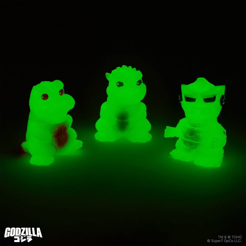 Godzilla Toho Fun! Fun! Mini Figures Wave 01 Blind Box Display (9) 3