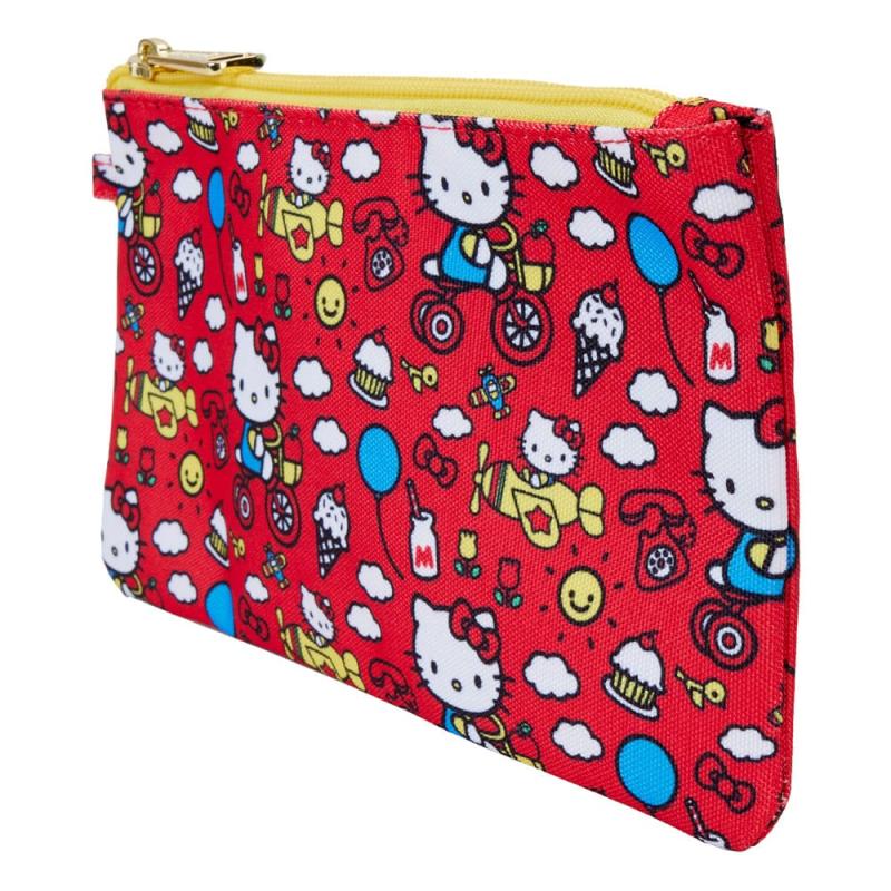 Hello Kitty by Loungefly Coin/Cosmetic Bag 50th Anniversary AOP