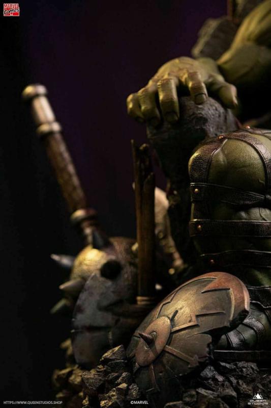 Marvel Comics: Green Scar Hulk Regular Version 1/4 Statue - Queen Studios