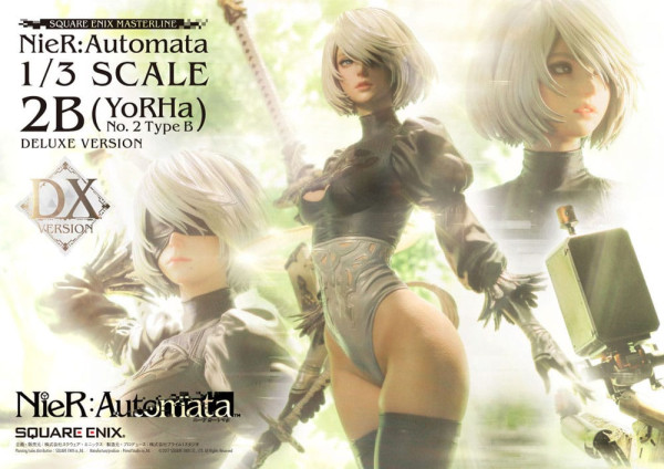 NieR Automata Statue 1/3 2B (YorHa No. 2 Type B) Deluxe Version 95 cm 2