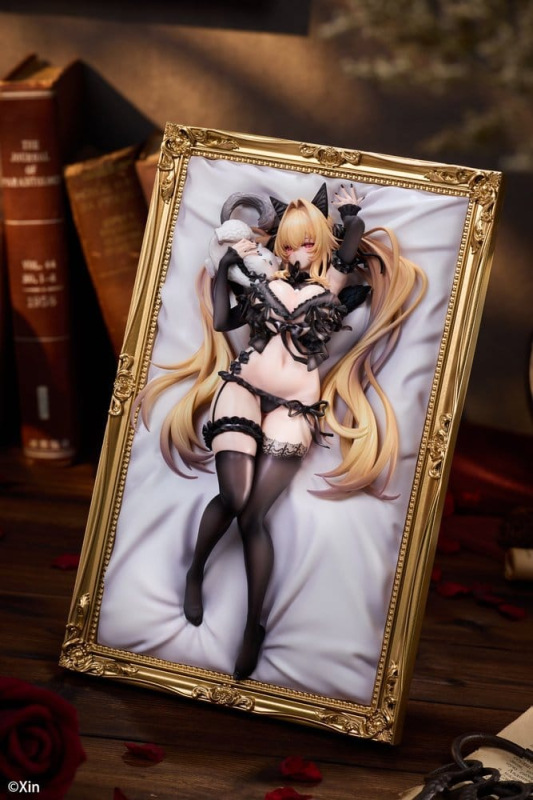 Original Character PVC Figure 1/7 Stella Black Cat Ver. Deluxe Edition 27 cm 7