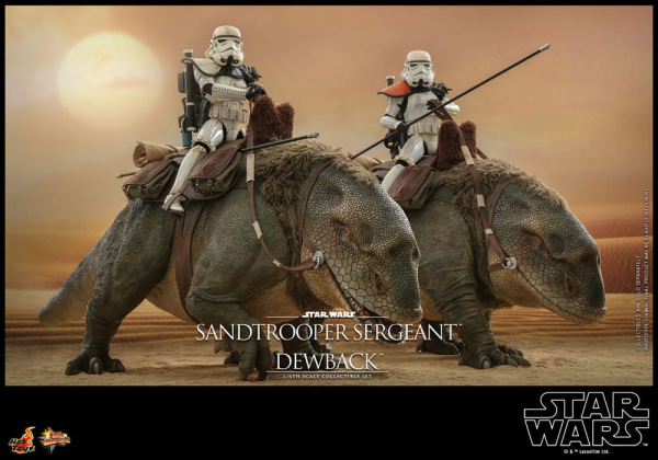 Star Wars Episode IV Action Figure 2-Pack 1/6 Sandtrooper Sergeant & Dewback 30 cm 12