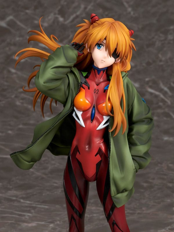 Shin Evangelion Movie PVC Statue 1/7 Shikinami Asuka Langley Hoodie Ver. 23 cm 8