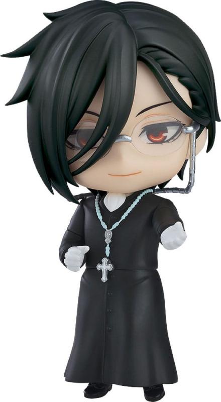 Black Butler: Boarding School Arc Nendoroid Action Figure Sebastian Michaelis: Sapphire Owl Ver. 10