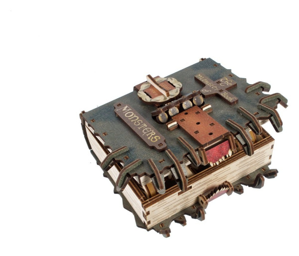 Harry Potter 3D Wooden Puzzle The Monster Book of Monsters 14