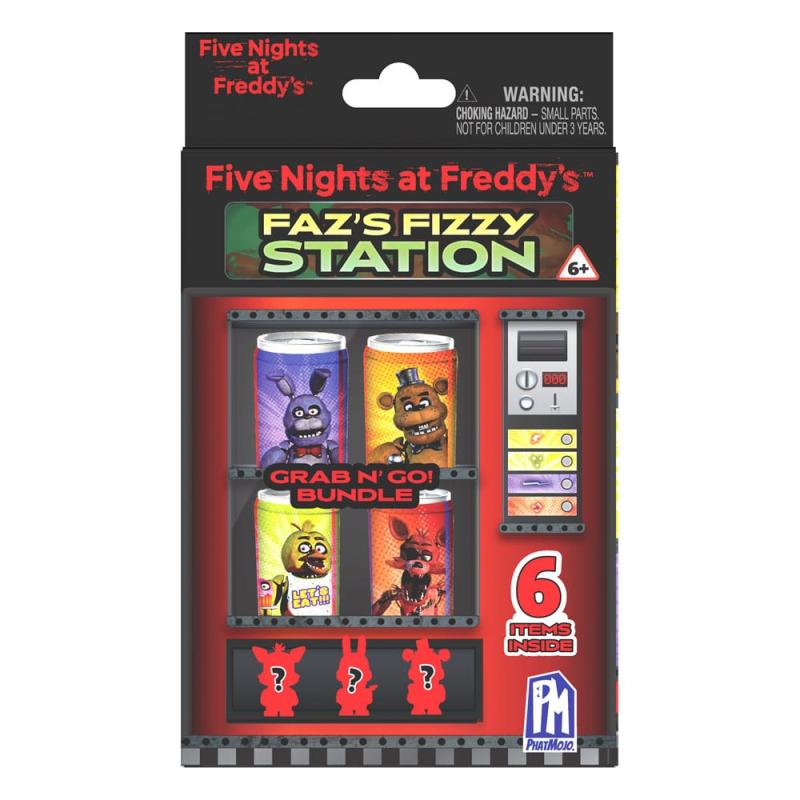 Five Nights at Freddy's: Security Grab N´Go Breach Blind Box Figures 4 cm Display Series 2 Classic R