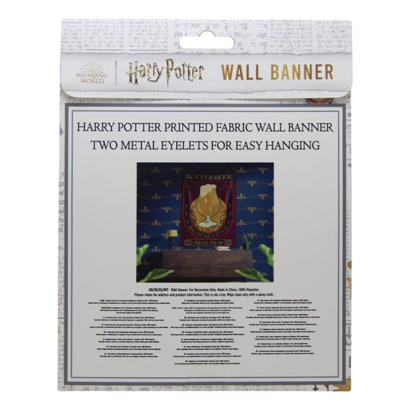 Harry Potter Wall Banner Butterbeer 125 x 85 cm