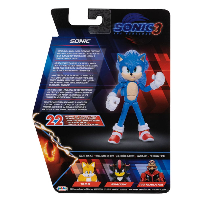 Sonic - The Hedgehog Movie 3 Mini Figures Wave 1 13 cm Assortment (6) 8