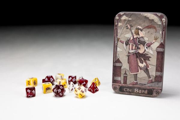 Character Class Classic RPG Dice Set Bard (14)