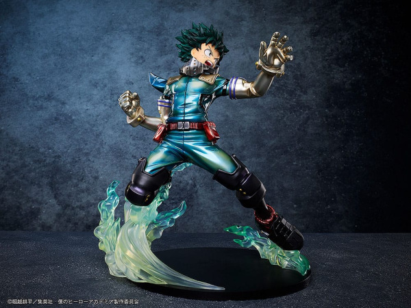 My Hero Academia PVC Statue 1/4 Izuku Midoriya: Metallic Ver. 35 cm 5