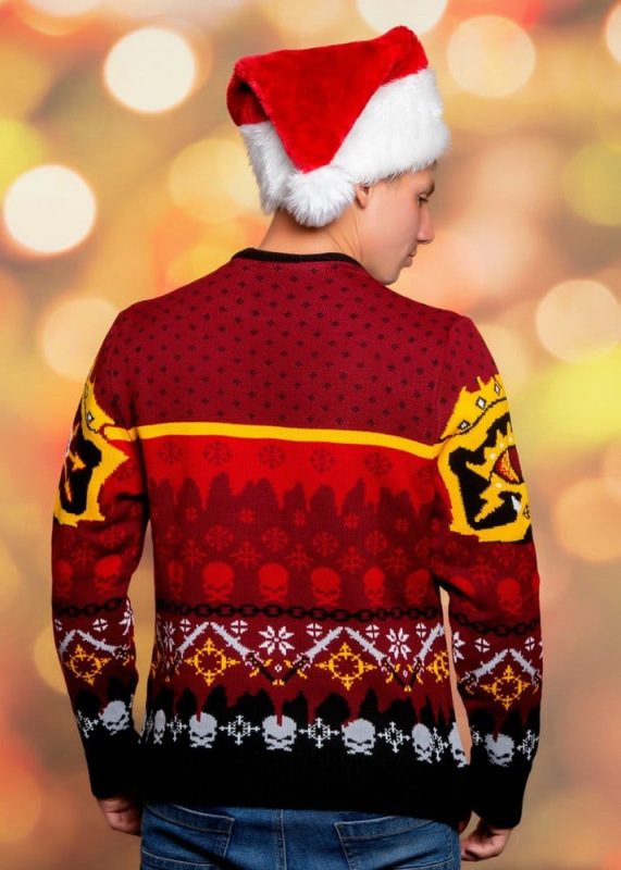Warhammer 40,000 Christmas Sweater Chaos Size XL 3