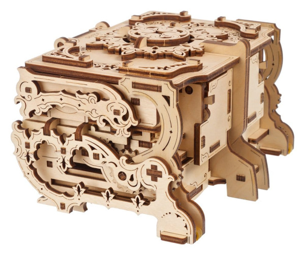 Ugears 3D Wooden Puzzle Antique Box 11