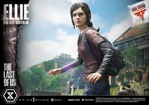 The Last of Us (Part I) Real Elite Masterline Statue 1/4 Ellie Bonus Version 46 cm 5