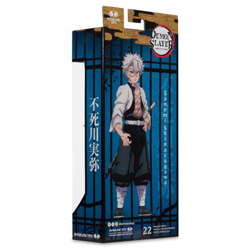 Demon Slayer: Kimetsu no Yaiba Action Figure Sanemi Shinazugawa 17 cm 7
