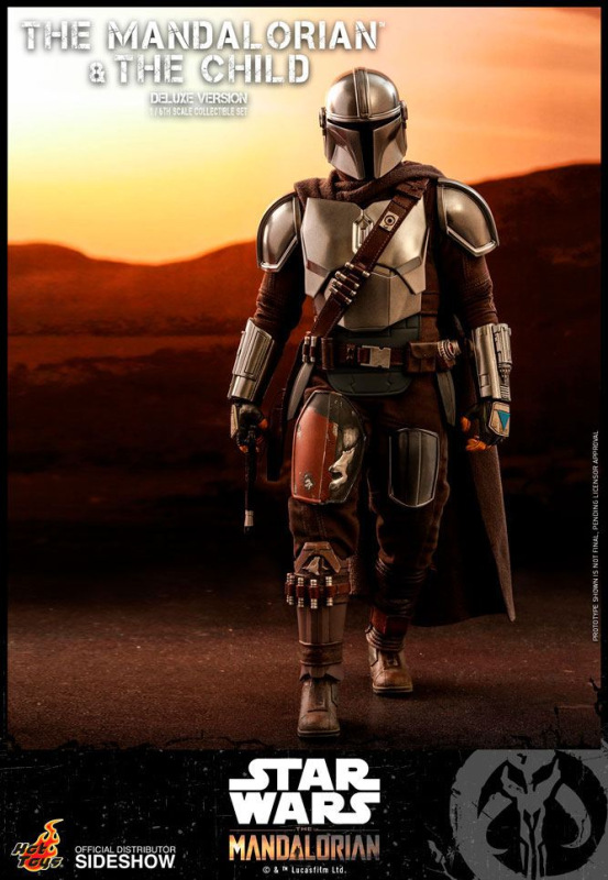 Star Wars The Mandalorian Action Figure 2-Pack 1/6 The Mandalorian & The Child Deluxe 30 cm 4