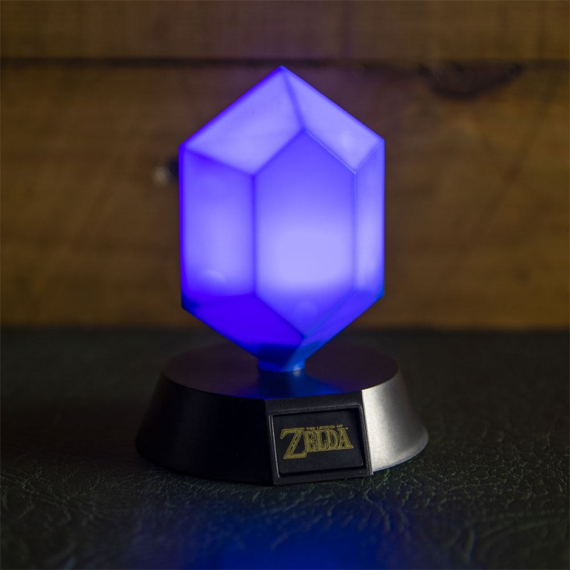 The Legend of Zelda 3D Icon Light Blue Rupee 10 cm 1