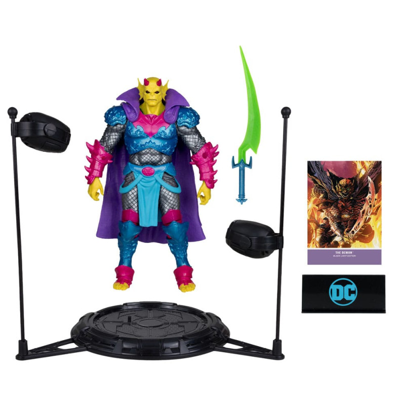 DC Multiverse Action Figure The Demon (Demon Knights) Black Light Edition (Gold Label) 18 cm 5