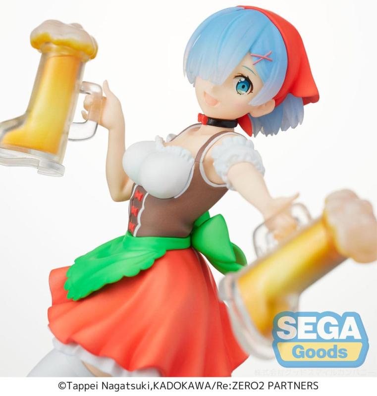 Re:Zero Starting Life in Another World SPM PVC Statue Rem Oktoberfest Ver. (re-run) 21 cm