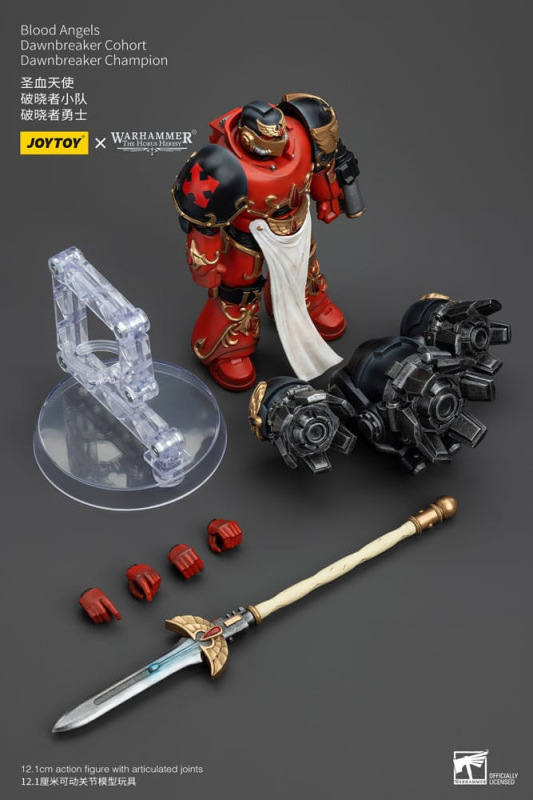 Warhammer The Horus Heresy Action Figure 1/18 Blood Angels Raldoron First Captain of the Blood Angel 7