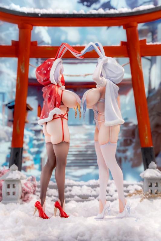 Original Character PVC Statues 1/5 Snow Bunny Illustrated by Mataro Deluxe Ver. 33 cm 4