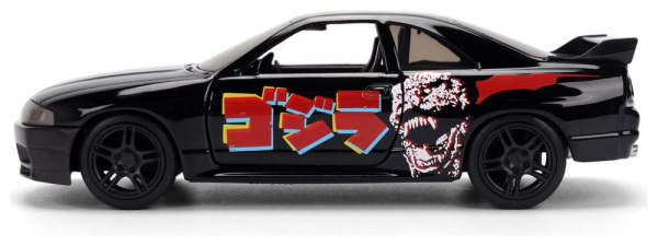 Godzilla Diecast Model 1:32 Nissan Skyline GT-R R33 Assortment (6) 4