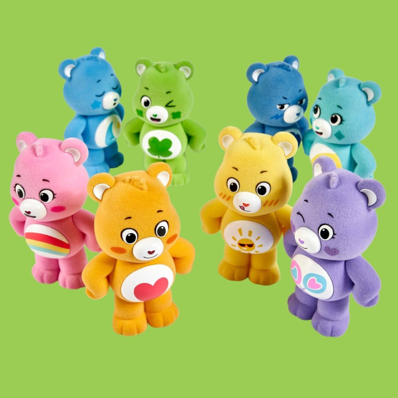 Care Bears Flocked Figures Unlock the Magic 8 cm Blind Box Display (8) 4