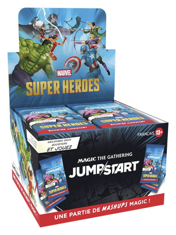 Magic the Gathering Marvel Super Heroes Jumpstart Booster Display (24) french 4