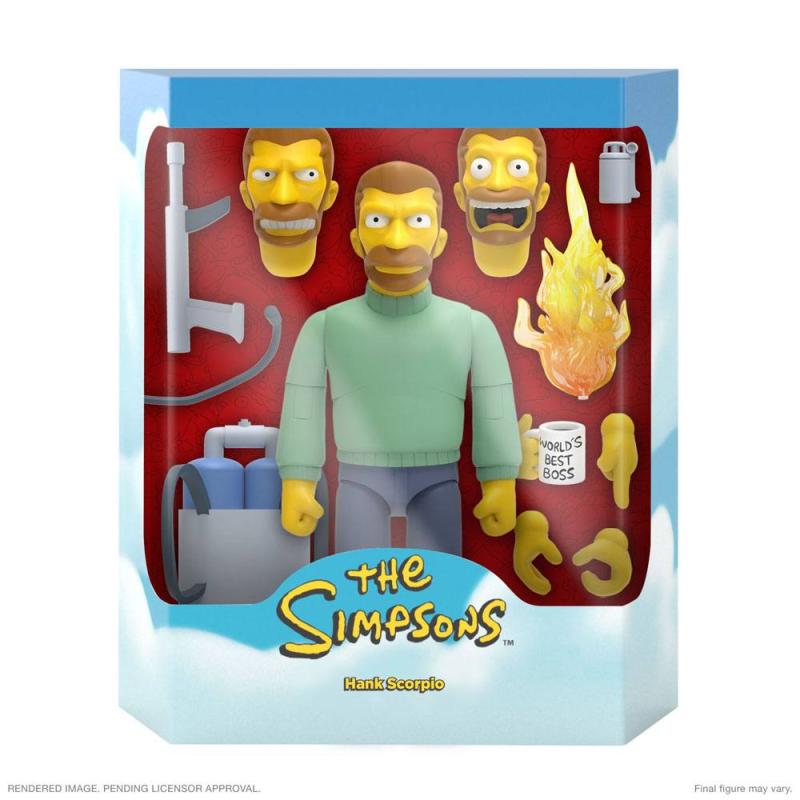 The Simpsons Ultimates Action Figure Hank Scorpio 18 cm