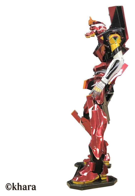 Evangelion Metallic Nano Plastic Model Unit 02 17 cm 5