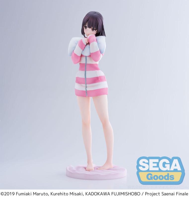 Saekano the Movie: Finale Luminasta PVC Statue Megumi Kato Pajamas Ver. 22 cm