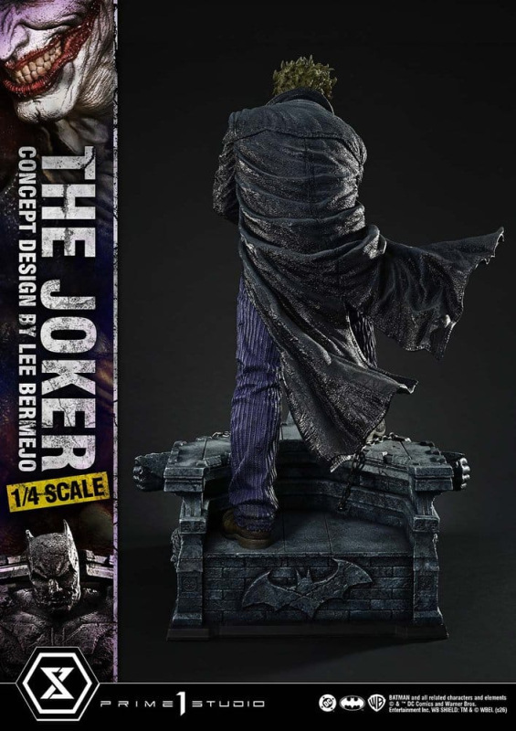 DC Comics Ultimate Premium Masterline Series Statue 1/4 The Joker (Concept Design by Lee Bermejo) 53 7