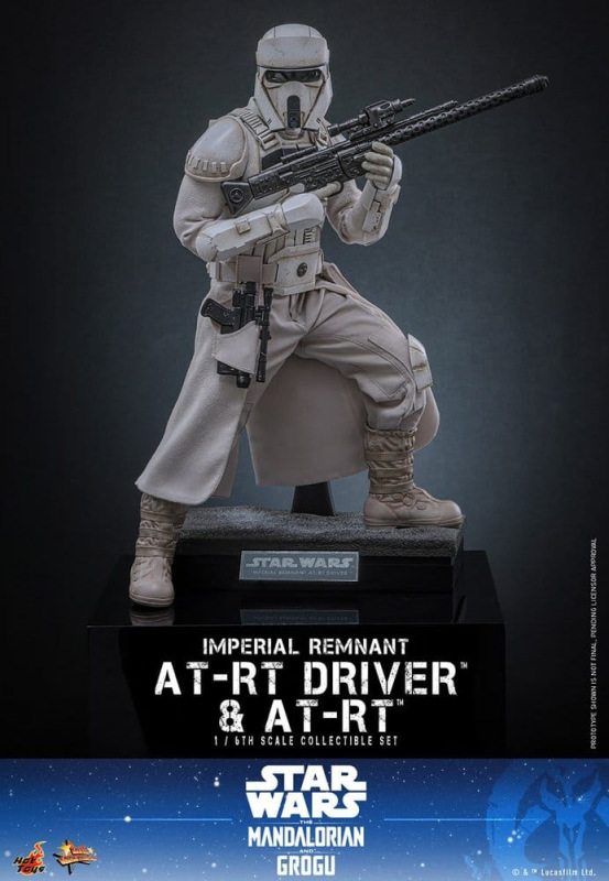 Star Wars: The Mandalorian & Grogu Movie Masterpiece Action Figure 1/6 Imperial Remnant AT-RT Driver 1