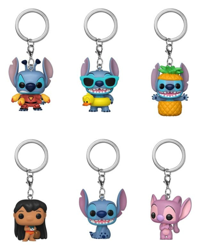 Lilo & Stitch POP! Vinyl Keychains 4 cm Display (12) 1