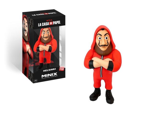 Money Heist Minix Figure Helsinki w/ Mask 12 cm 1