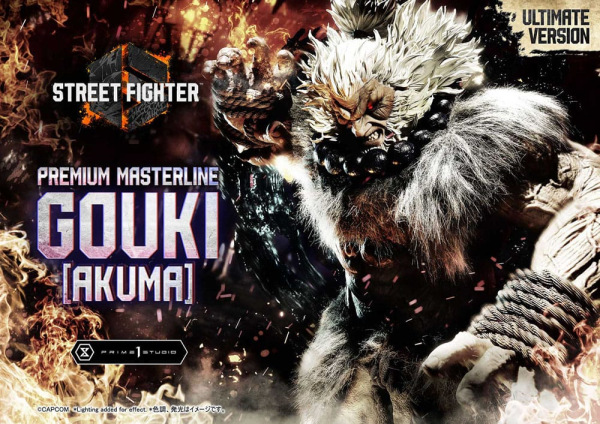 Street Fighter 6 Premium Masterline Series Statue 1/4 Akuma Ultimate Version 69 cm 1