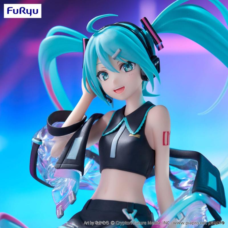 Hatsune Miku Noodle Stopper PVC Statue Neon Cyber 16 cm 6