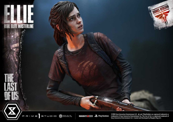 The Last of Us (Part I) Real Elite Masterline Statue 1/4 Ellie Bonus Version 46 cm 6