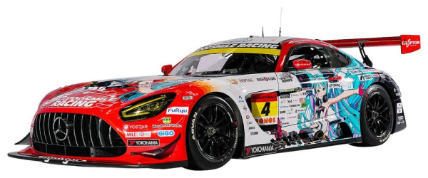 Hatsune Miku Good Smile Vehicle 1/43 AMG 2026 Season Opening Ver. 3 cm