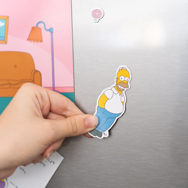 The Simpsons Figures Magnet Set Family 6