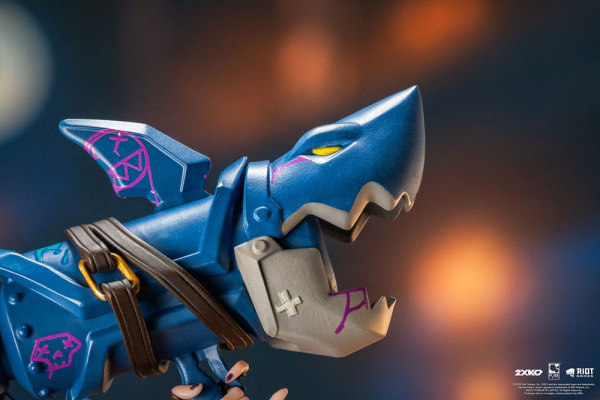 League of Legends Statue 1/10 2XKO Jinx & Warwick Diorama 37 cm 6