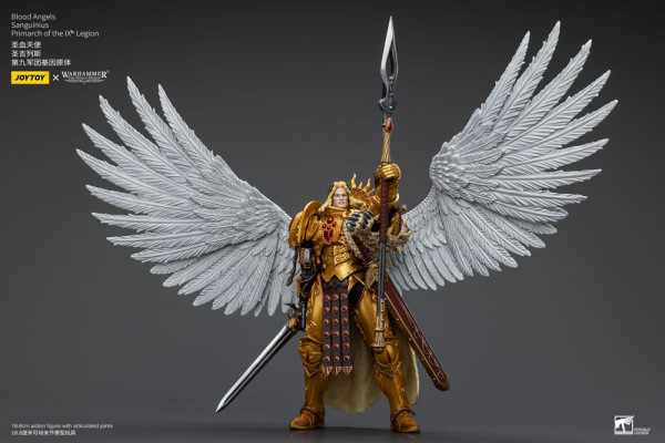 Warhammer The Horus Heresy Action Figure 1/18 Blood Angels Sanguinius Primarch of the IXth Legion 19 11