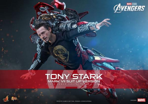 The Avengers: Tony Stark (Mark VII Suit-Up Version) 1/6 Action Figure - Hot Toys