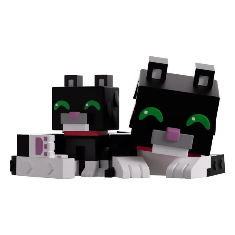 Minecraft Vinyl Figure Tuxedo Cat 6 cm 4