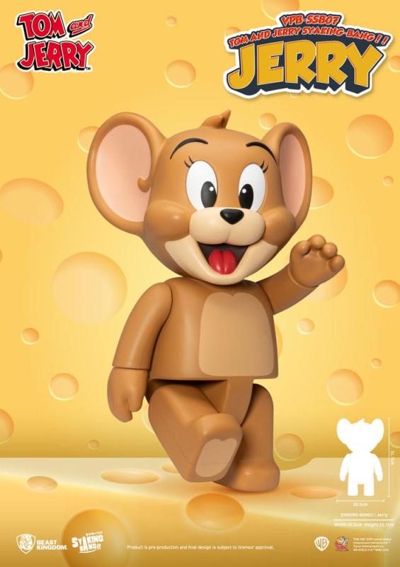 Tom & Jerry Syaking Bang PVC figure Jerry 30 cm 4