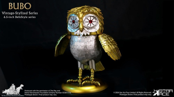 Ray Harryhausen Collection DefoStyle Soft-vinyl Statue Bubo 17 cm 6
