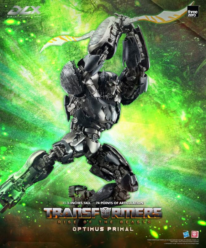 Transformers Rise of the Beasts: Optimus Primal 1/6 DLX Action Figure - ThreeZero