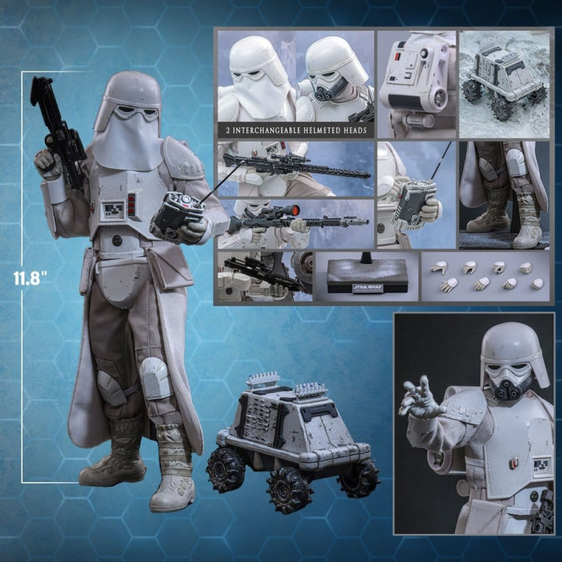 Star Wars: The Mandalorian & Grogu Movie Masterpiece Action Figure 1/6 Imperial Remnant Snowtrooper 14